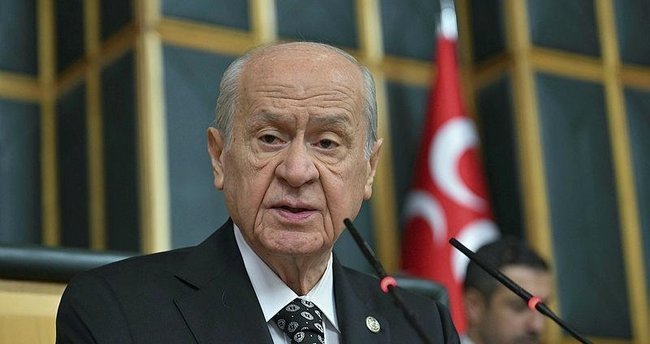 Bahçeli, ''Gazze'ye önden sen git'' diyenlere verdiği yanıtla parti grubunu coşturdu 