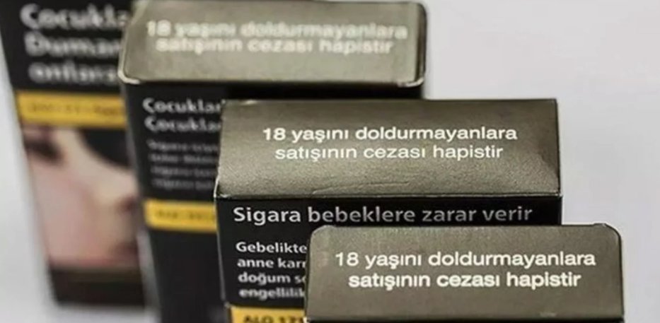 Sigara paketleri değişiyor 