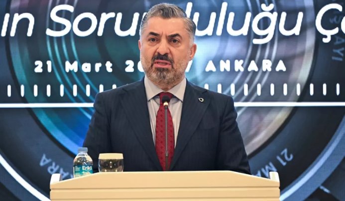 RTÜK Başkanı Şahin'den televizyon kanallarına sert mesaj