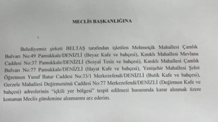 Denizli'de belediyenin işlettiği tesislerde alkol satışına onay verildi 