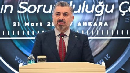 RTÜK Başkanı Şahin'den televizyon kanallarına sert mesaj 