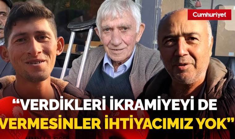 Artvin'deki Emekliler, Verilen İkramiyeye Tepki Gösterdi